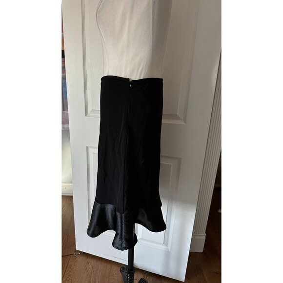 Context brand T-Matte JSY Essentia Skirt satin ruffle hem SMALL - Picture 3 of 4